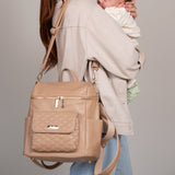 Petit Monaco Diaper Bag | Latte From Luli Bebé