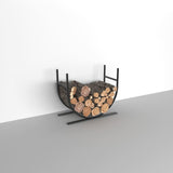 Oval Shaped Metal Log Holder from VITAHOME DESIGN LLC