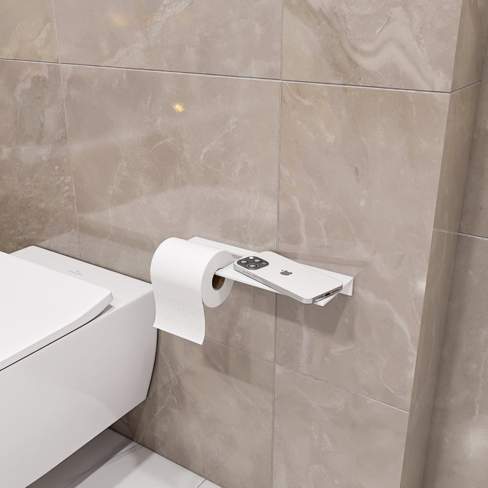 Multifunctional Bathroom Shelf With Toilet Paper Holder from VITAHOME DESIGN LLC
