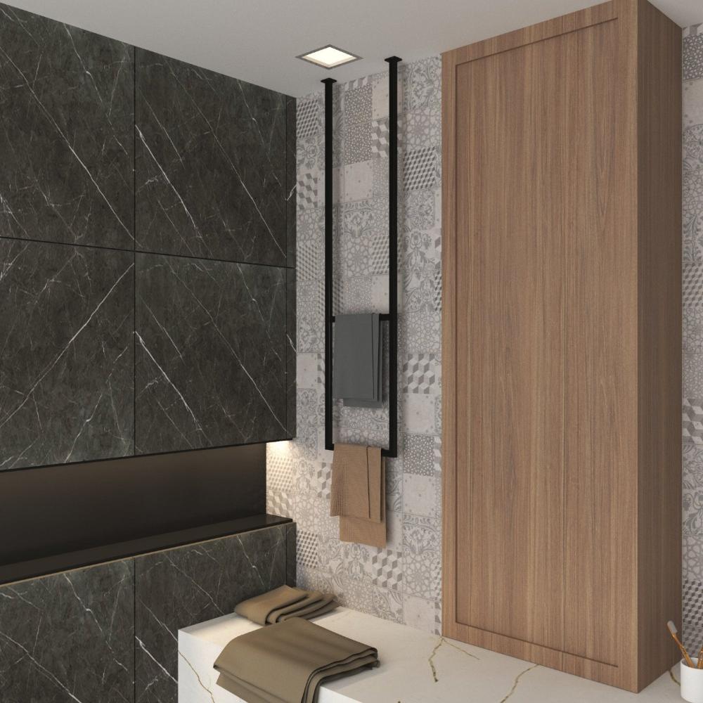 Ceiling Double Towel Rack from VITAHOME DESIGN LLC