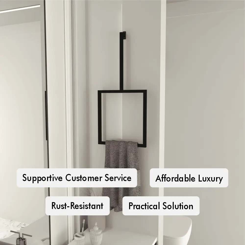 Square Towel Ring from VITAHOME DESIGN LLC