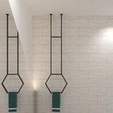 Hexagonal Ceiling Towel Rack from VITAHOME DESIGN LLC