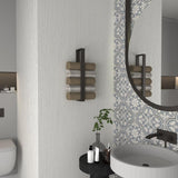 Minimalist Vertical Towel Storage from VITAHOME DESIGN LLC