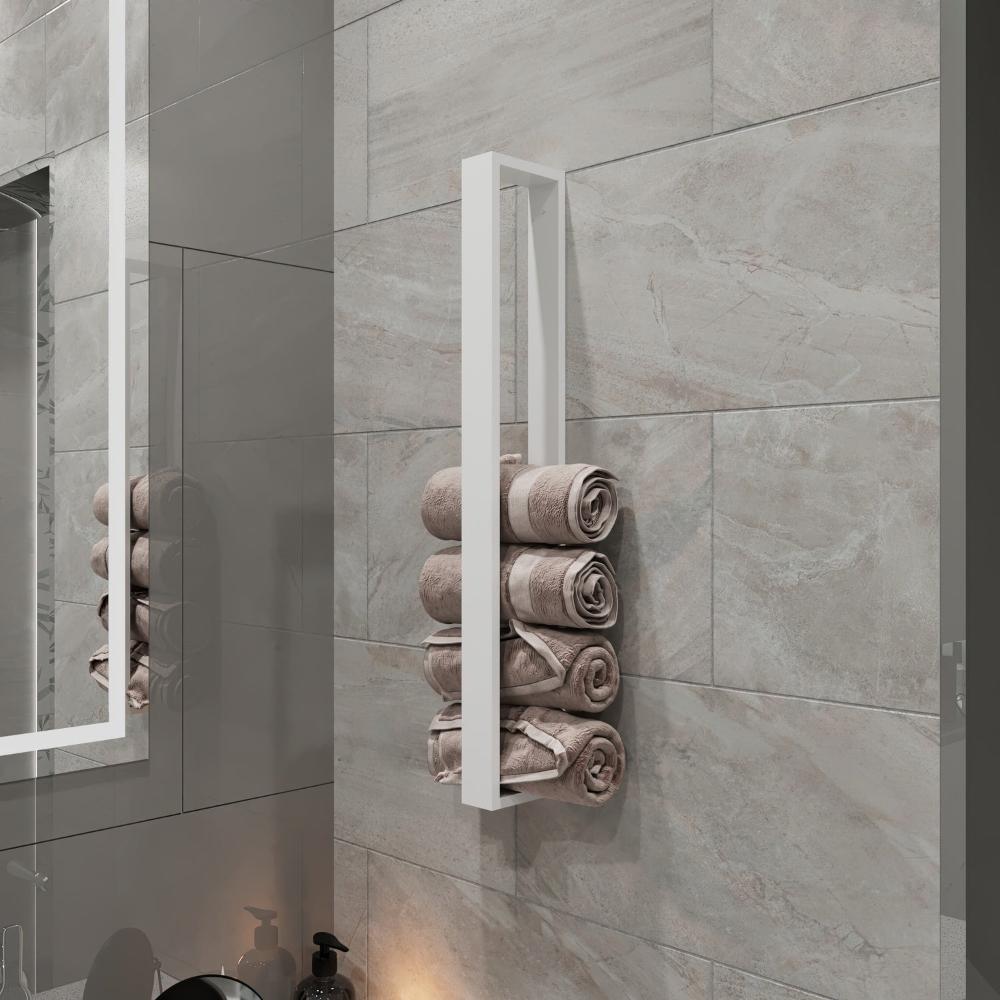 Minimalist Vertical Towel Storage from VITAHOME DESIGN LLC