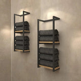 2-Tier Bathroom Shelf, Towel Storage for Bathroom from VITAHOME DESIGN LLC