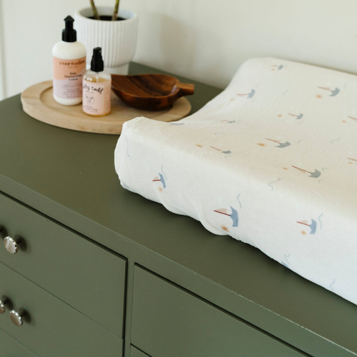 MINKY STRETCH LUXE CHANGING COVERS from Saranoni