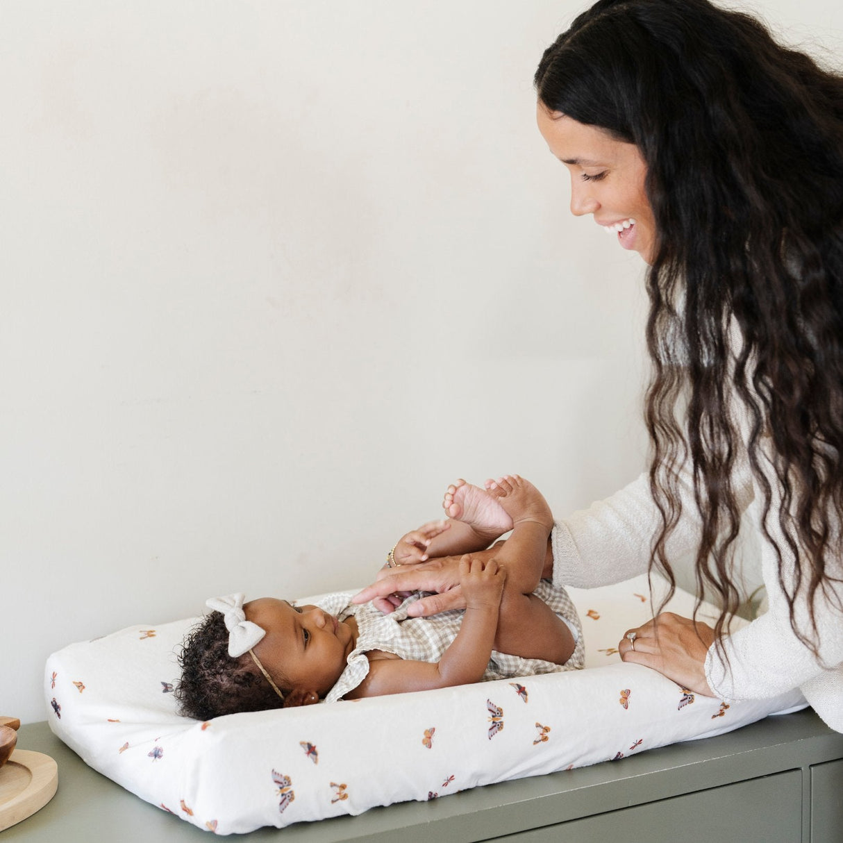MINKY STRETCH LUXE CHANGING COVERS from Saranoni