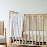 MINKY STRETCH LUXE CRIB SHEETS from Saranoni