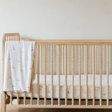 MINKY STRETCH LUXE CRIB SHEETS from Saranoni