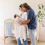 MINKY STRETCH LUXE SWADDLE/BLANKET From Saranoni