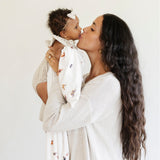 MINKY STRETCH LUXE SWADDLE/BLANKET From Saranoni