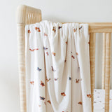 MINKY STRETCH LUXE SWADDLE/BLANKET From Saranoni
