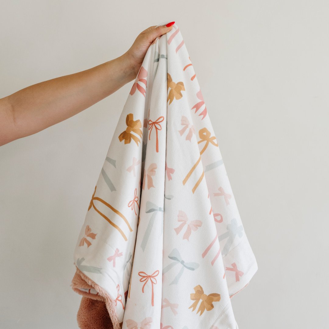 MINKY/LUSH MINI BLANKETS From Saranoni