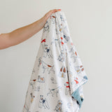 MINKY/LUSH MINI BLANKETS From Saranoni