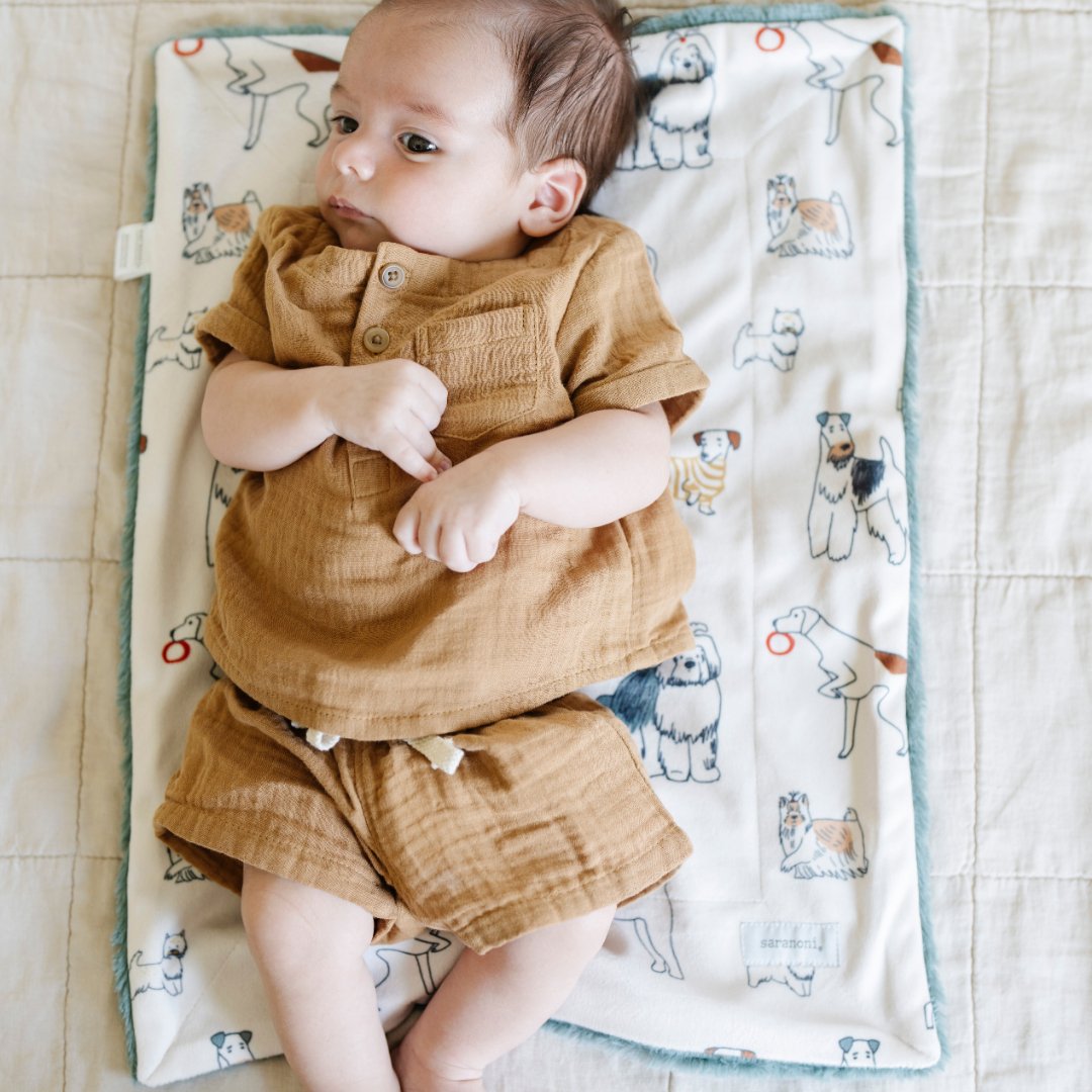 MINKY/LUSH MINI BLANKETS From Saranoni