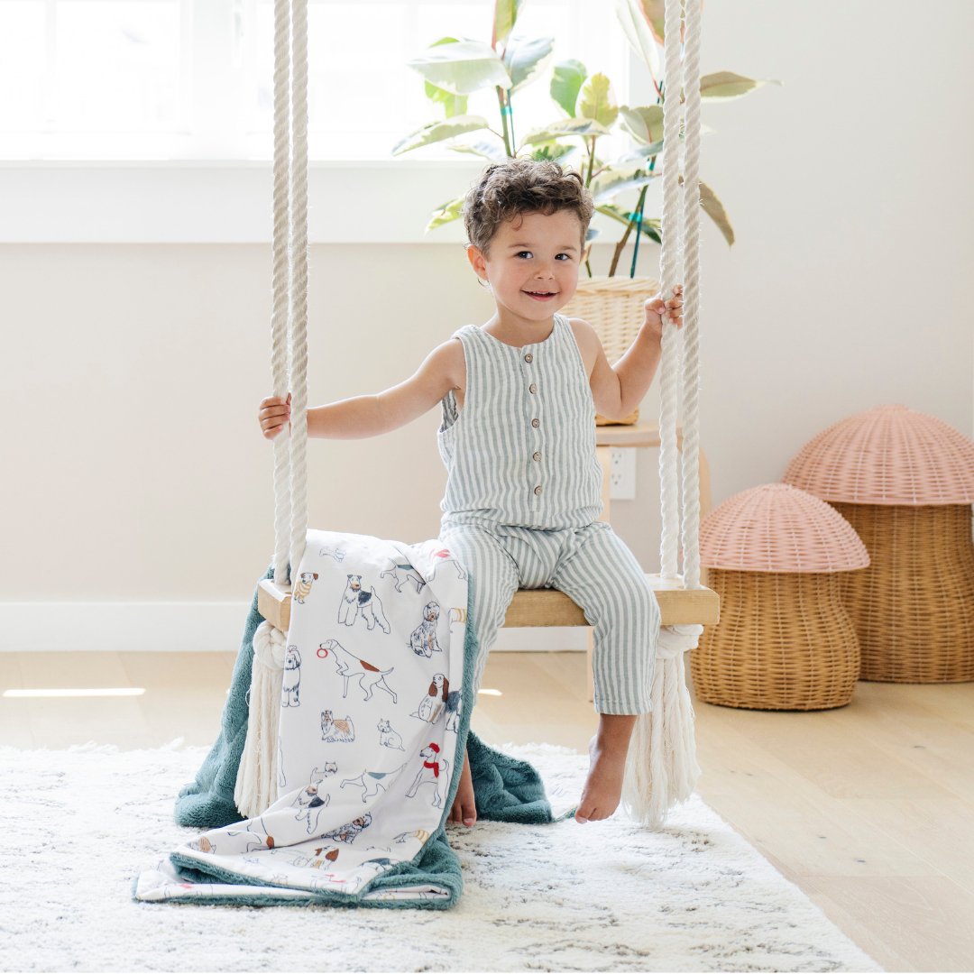 MINKY/LUSH TODDLER BLANKETS From Saranoni