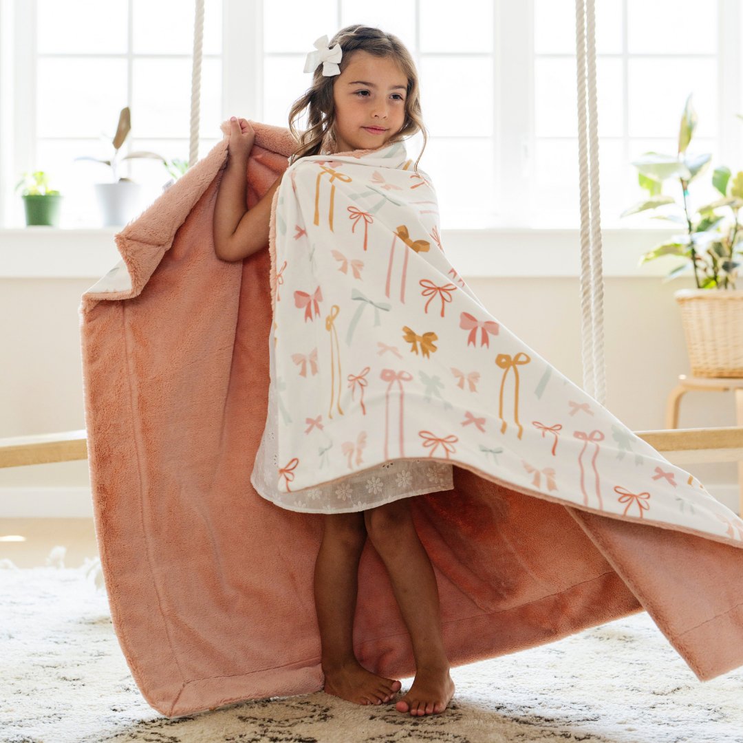 MINKY/LUSH TODDLER BLANKETS From Saranoni