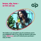 100% Pure Peppermint Herbal Tea, 60 Bags from Aprika Life