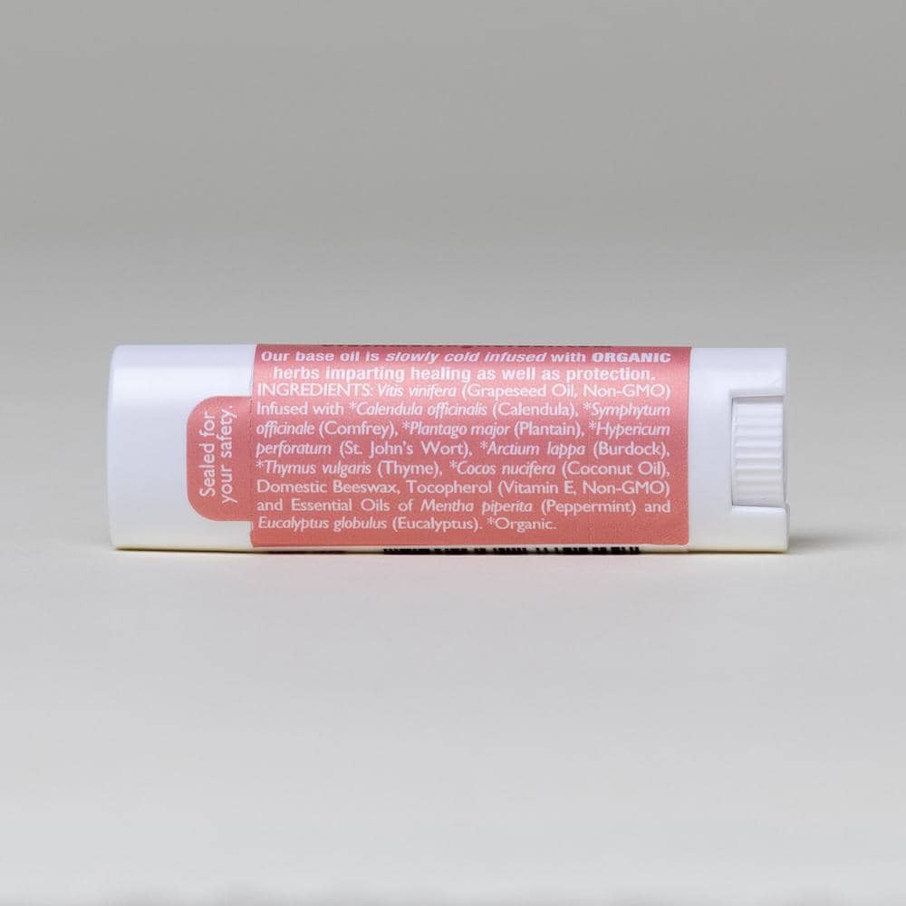 Natural Lip Balm, Herbal Infused, Mintyliptus Peppermint Eucalyptus from Ora's Amazing Herbal