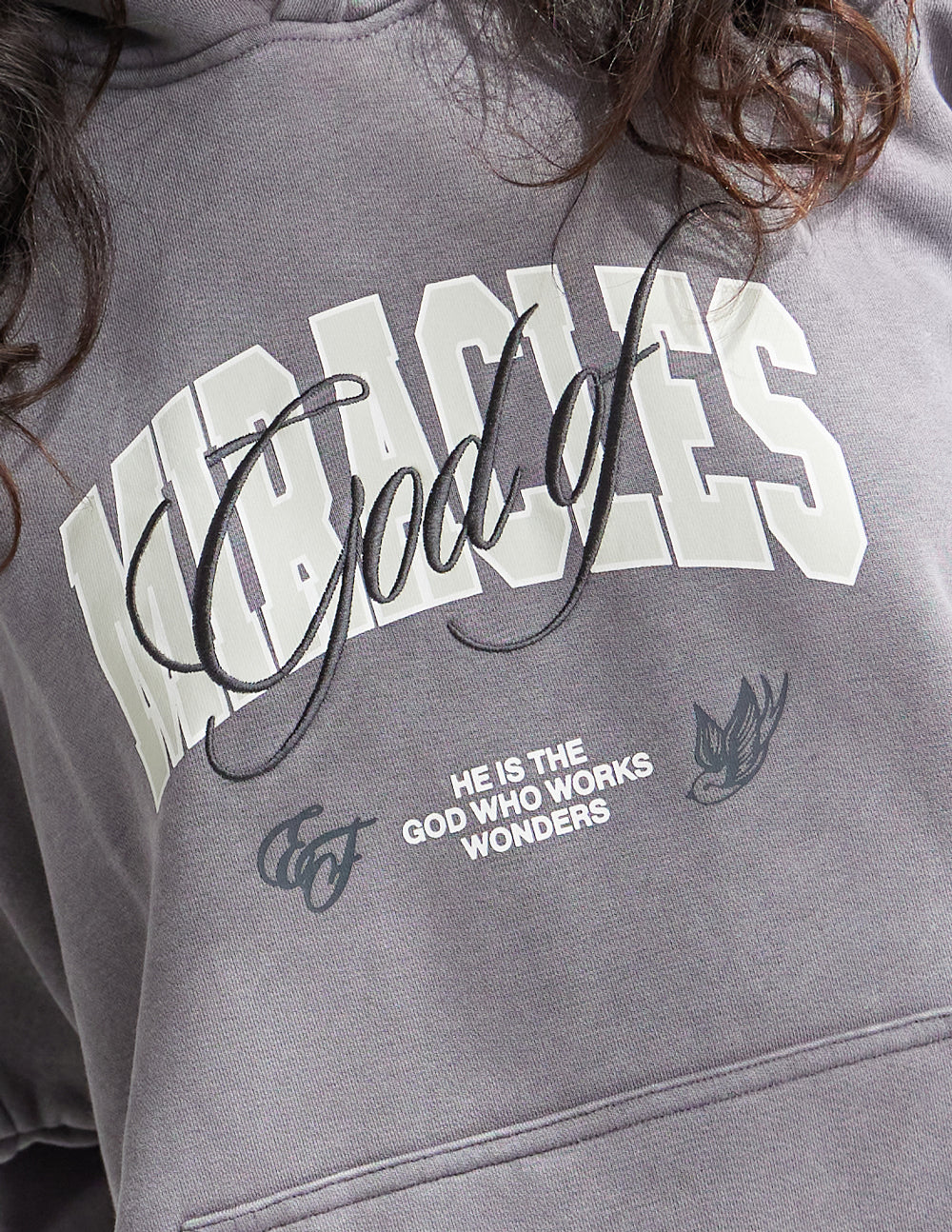 God of Miracles Unisex Hoodie from Elevated Faith