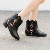 Miss Dallas Gem Western Boot in Black - Kids from Yosi Samra