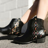 Miss Dallas Gem Western Boot in Black - Kids from Yosi Samra