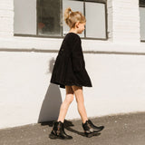 Miss Dallas Gem Western Boot in Black - Kids from Yosi Samra