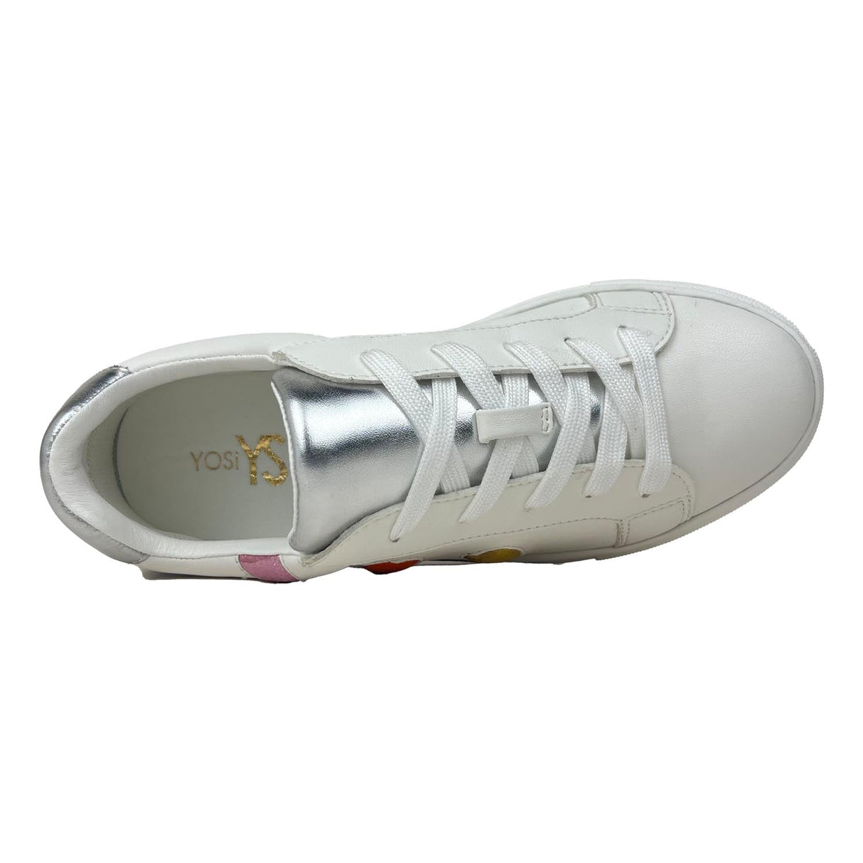 Miss Gaia Hearts Sneaker in Multicolor - Kids from Yosi Samra
