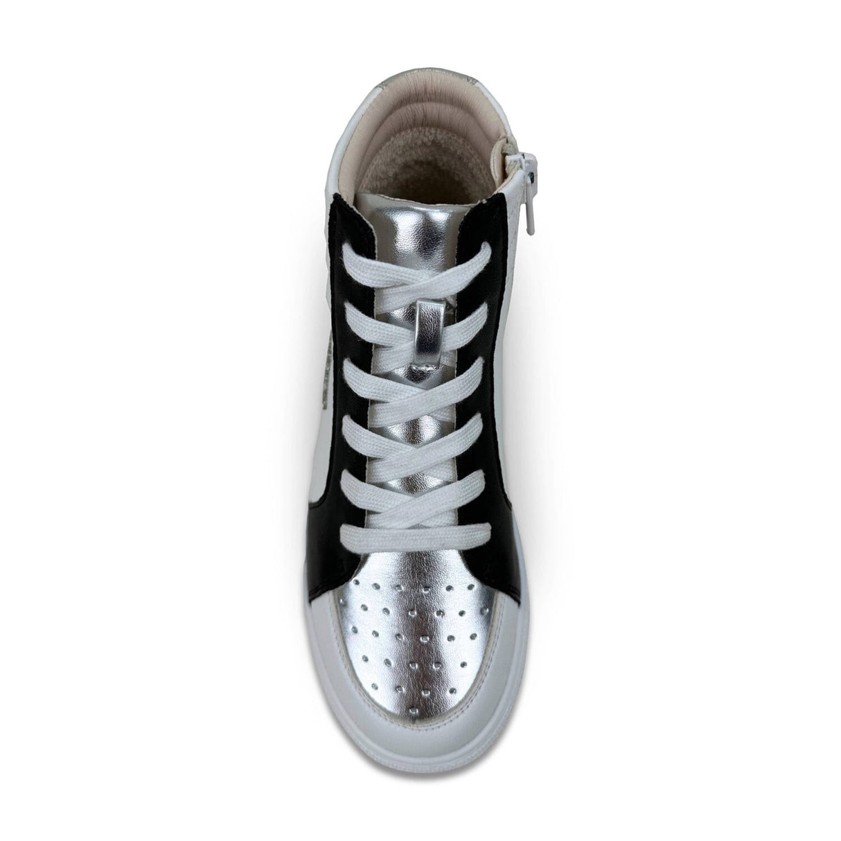 Miss Hannah Sneaker in Black & White - Kids from Yosi Samra