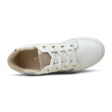 Miss Harper Sneaker in Silver Glitter - Kids from Yosi Samra