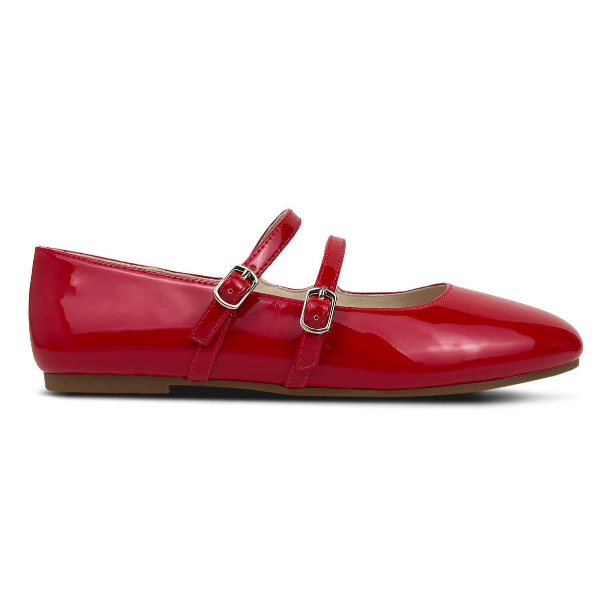 Miss Mary Flat in Red Patent - Kids from Yosi Samra