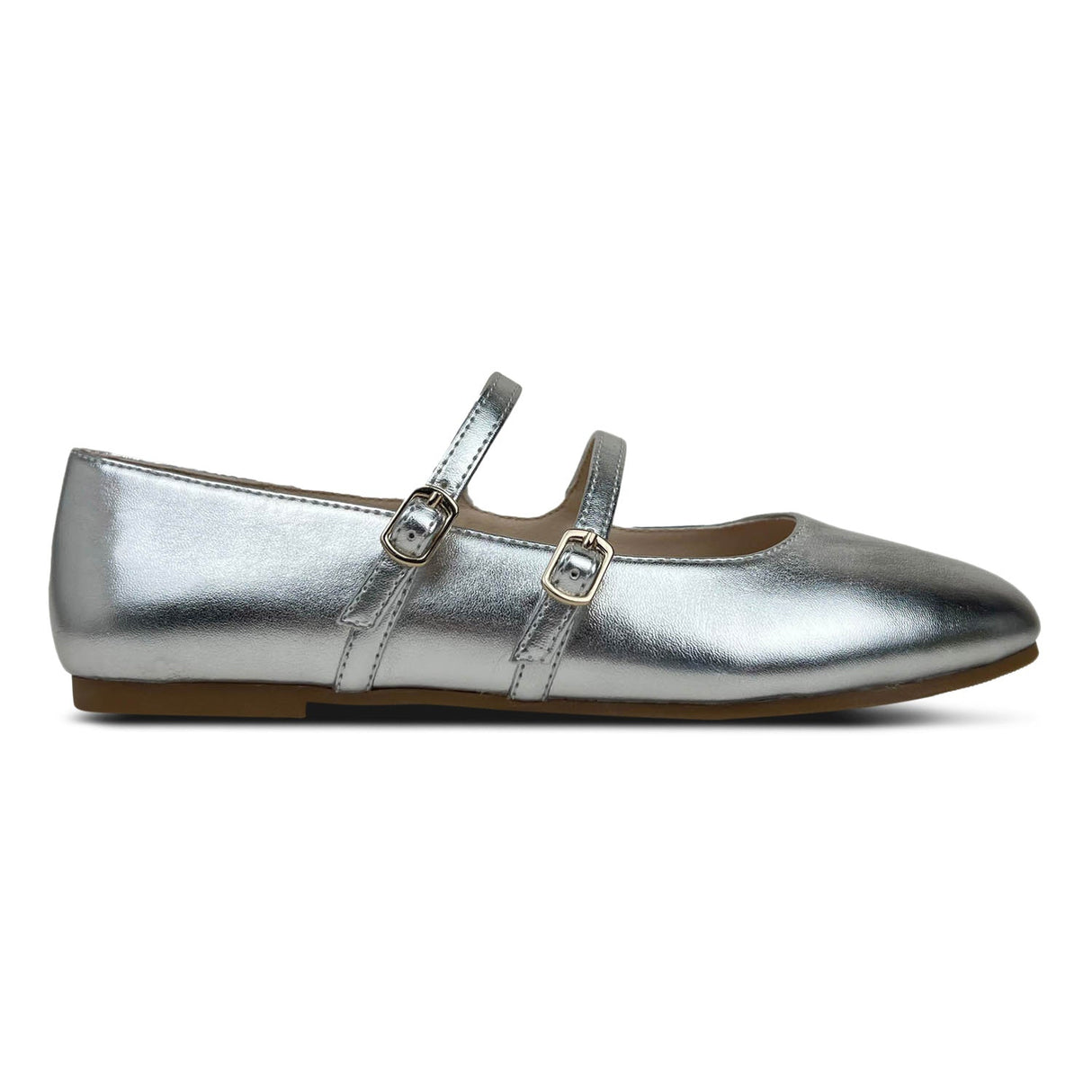 Miss Mary Flat in Silver - Kids from Yosi Samra