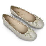 Miss Sadie Ballet Flat in Bone - Kids from Yosi Samra