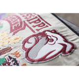 Mississippi State University Collegiate Embroidered Pillow by CatStudio from Quirks!