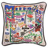 Missouri Hand-Embroidered Pillow from Quirks!