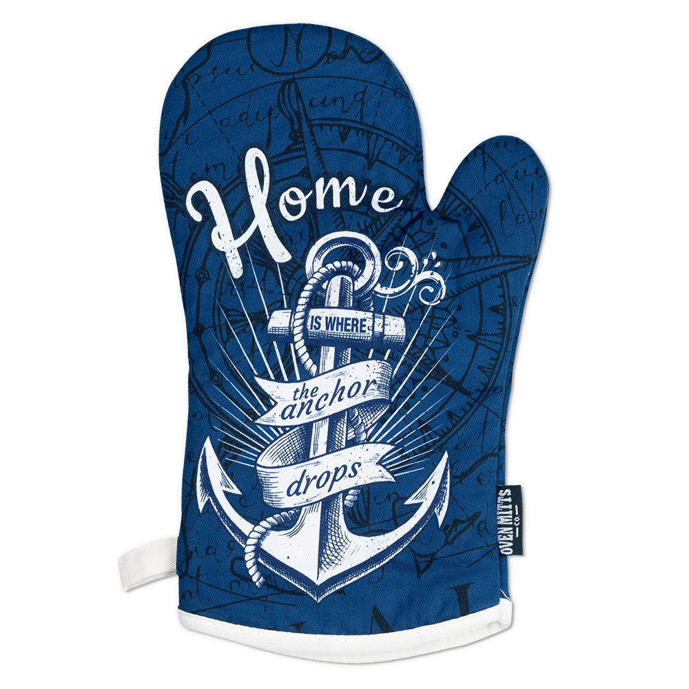 Nautic Home Navy Oven Mitts And Potholder Set From Zapps Clothing