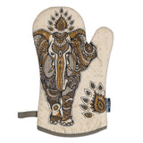Elephant Boho Oven Mitts And Potholder Set From Zapps Clothing