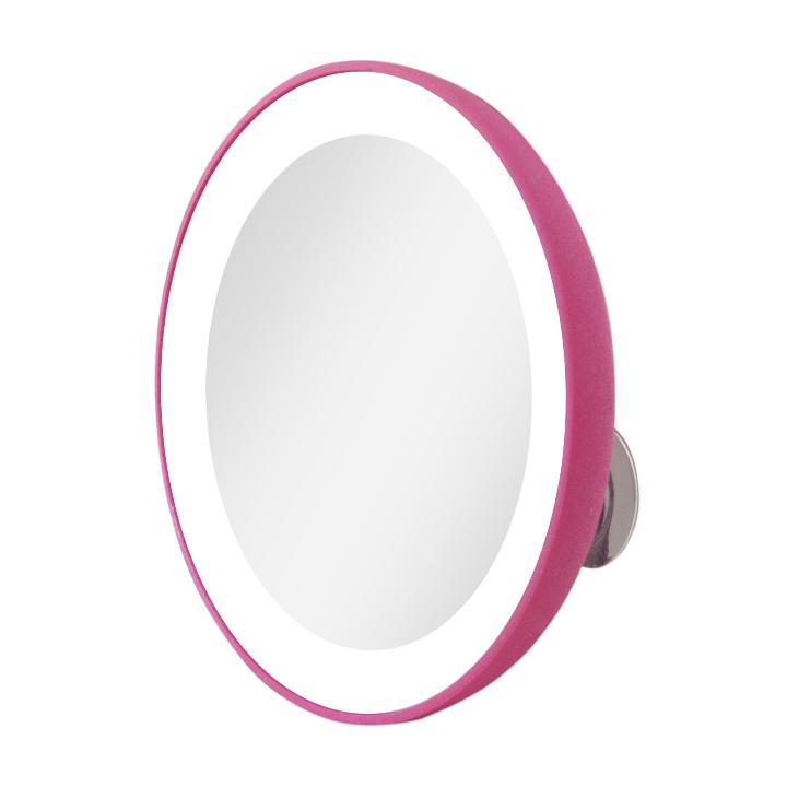Lighted Compact Mirror with Magnification & Suction Cup from Zadro