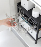 Three-Tier Cabinet Storage Rack (14" H)  - Steel from Yamazaki Home