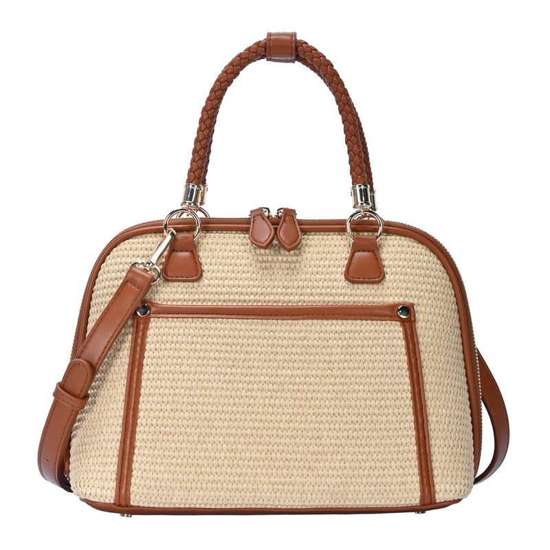 Camila Straw Satchel from MMS Brands