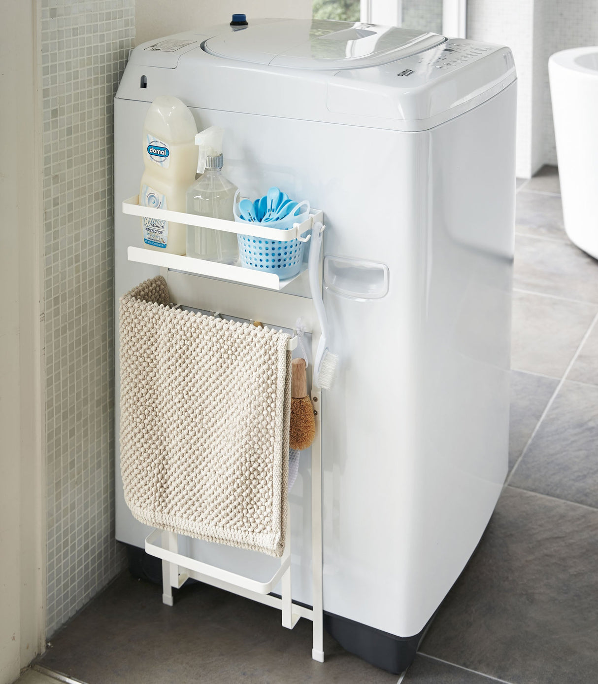 Magnetic Laundry Organizer - Steel from Yamazaki Home