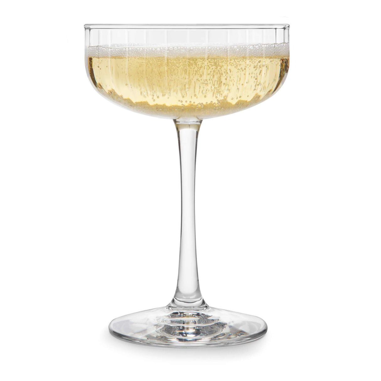 Libbey Paneled Coupe Cocktail Glasses, 8.5-ounce, Set of 4 from Libbey