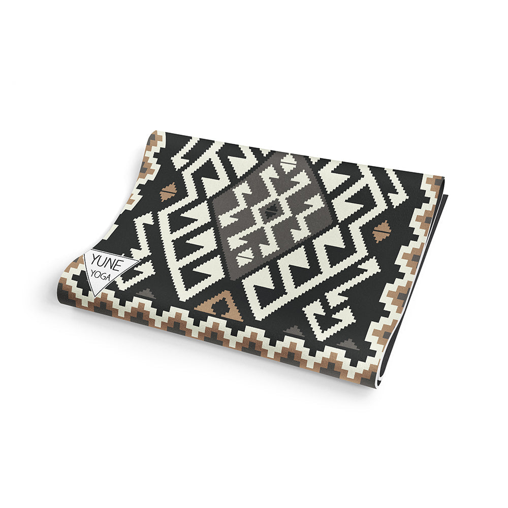 Moab Rocks Yoga Mat – 6 mm Extra Thick, Double-Sided Non-Slip, Eco-Friendly PER with Sandstone Design | from Yune Yoga