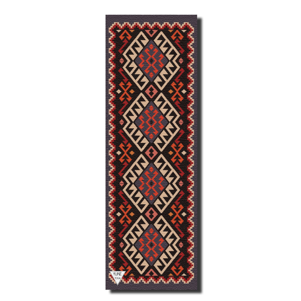 Moab Sunset Yoga Mat – 6 mm Extra Thick, Double-Sided Non-Slip, Eco-Friendly PER with  Red Canyon Sunset Design | from Yune Yoga