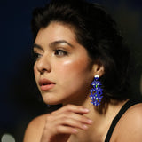 Bluebonnet Statement Earrings from LE CHIC MIAMI