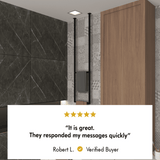 Ceiling Double Towel Rack from VITAHOME DESIGN LLC