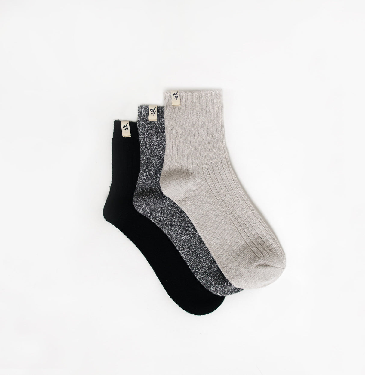 The Plush Modern Crew Sock from Cozy Earth