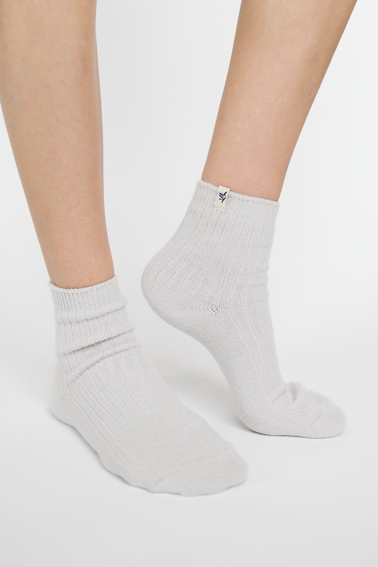 The Plush Modern Crew Sock from Cozy Earth