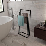 Free Standing 3-Tier Swimming Pool Towel Rack from VITAHOME DESIGN LLC