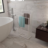 Free Standing 3-Tier Swimming Pool Towel Rack from VITAHOME DESIGN LLC